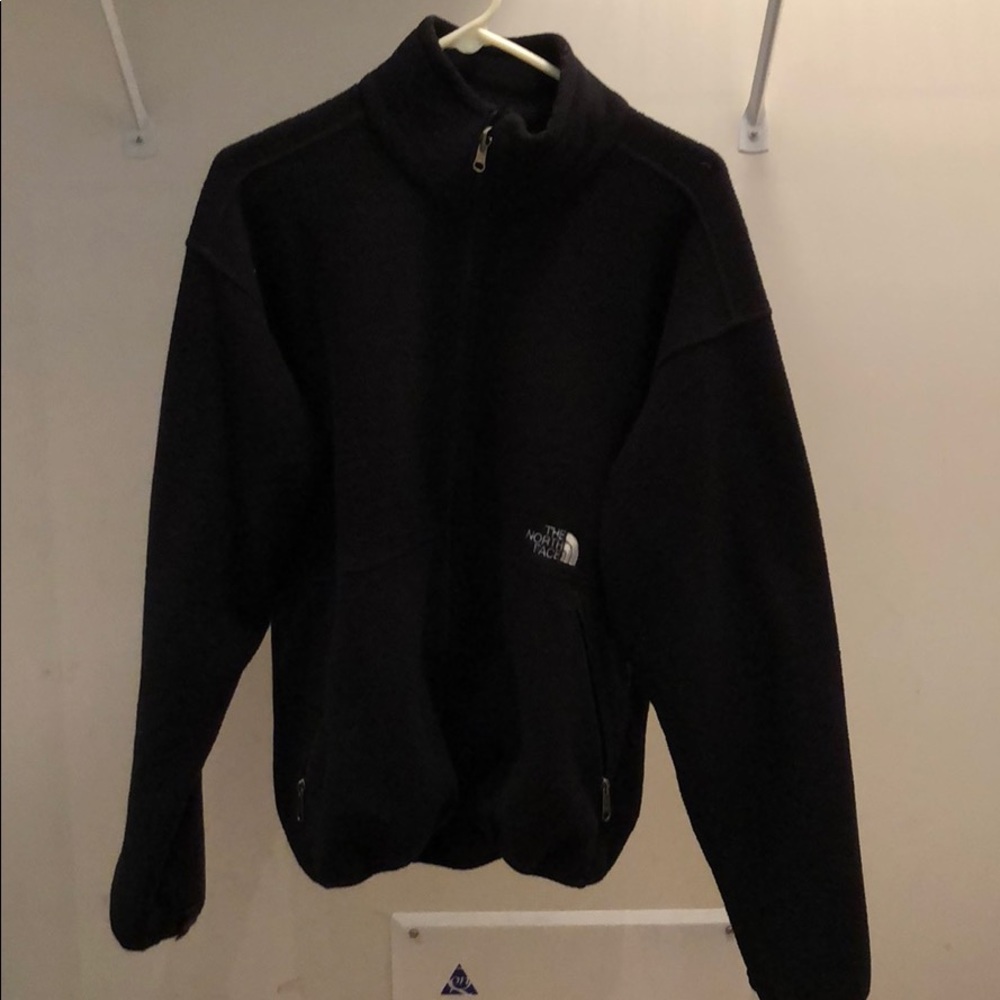 North face fleece zip up